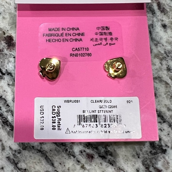 Kate Spade Earrings ♠️ BNWT - Picture 3 of 3